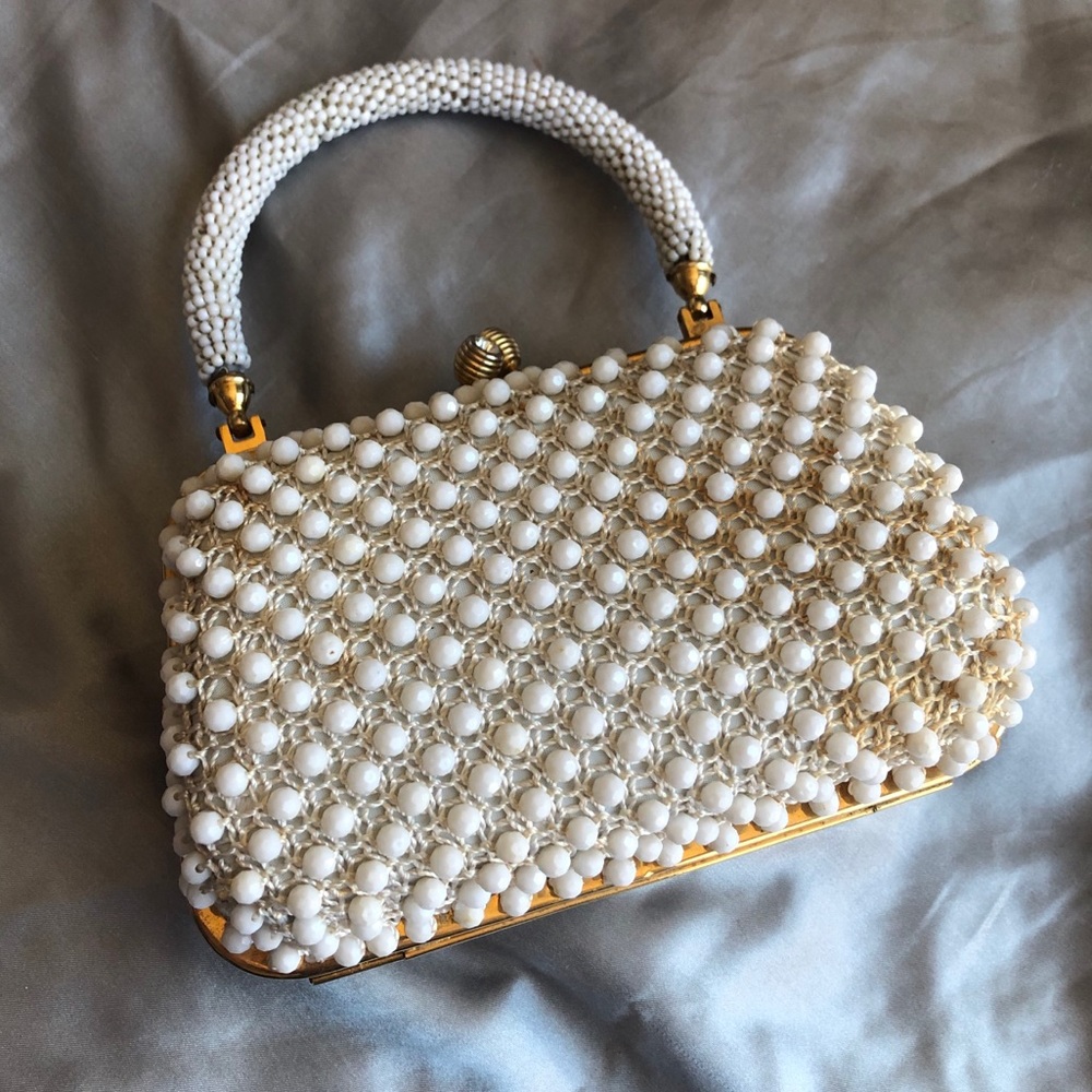 VINTAGE Princess Charming by Atlas Beaded Purse